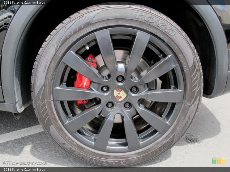 2011 Porsche Cayenne Turbo Wheel and Tire Photo #68242079