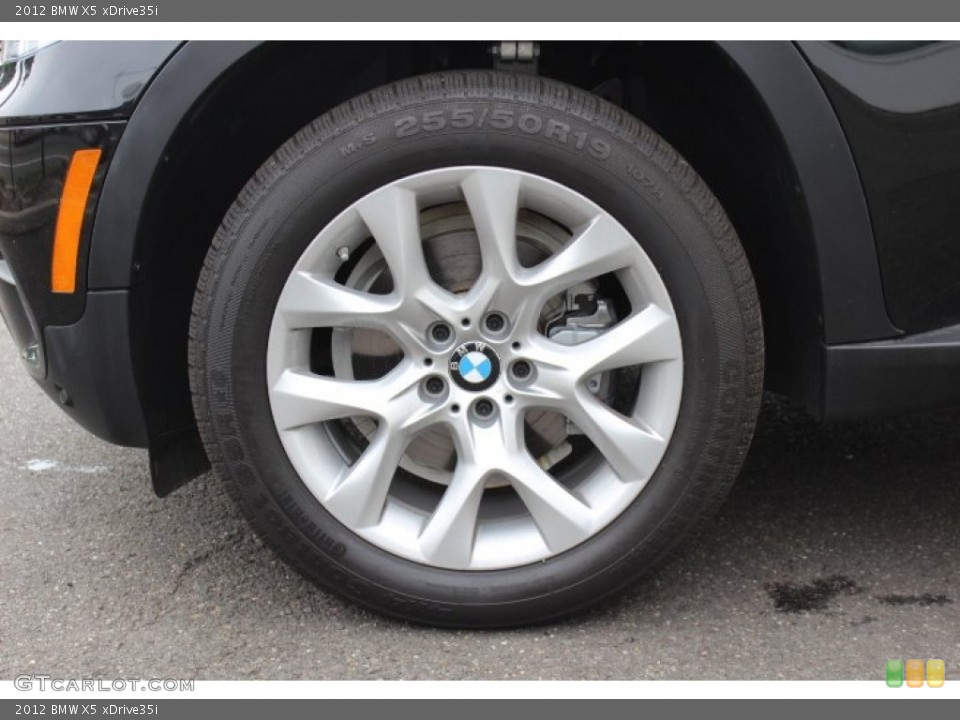 2012 BMW X5 xDrive35i Wheel and Tire Photo #68242948