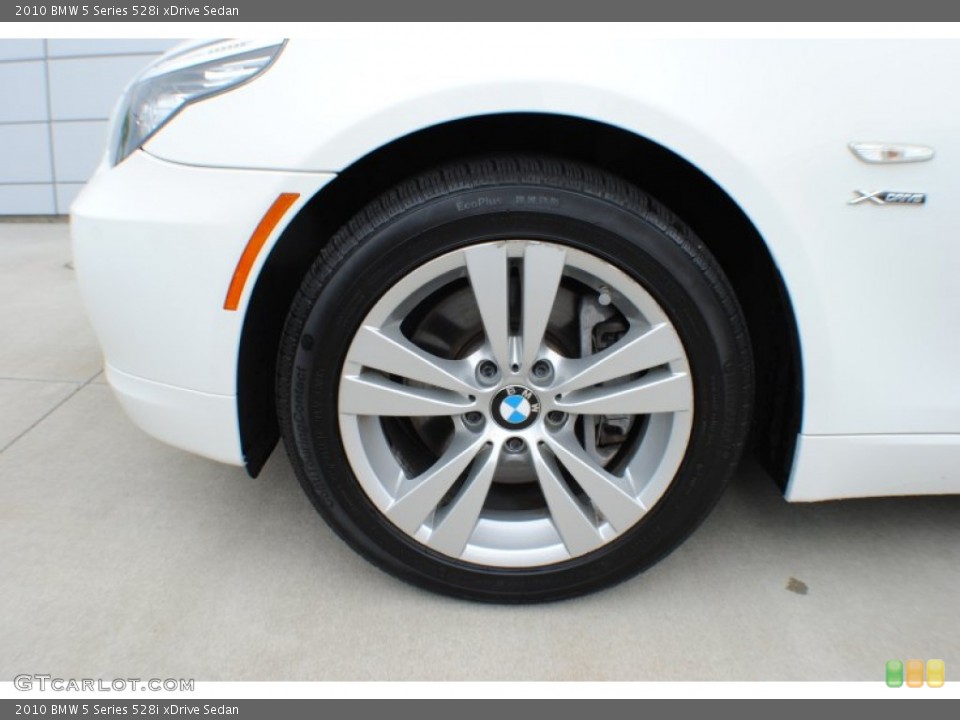 2010 BMW 5 Series 528i xDrive Sedan Wheel and Tire Photo #68249497