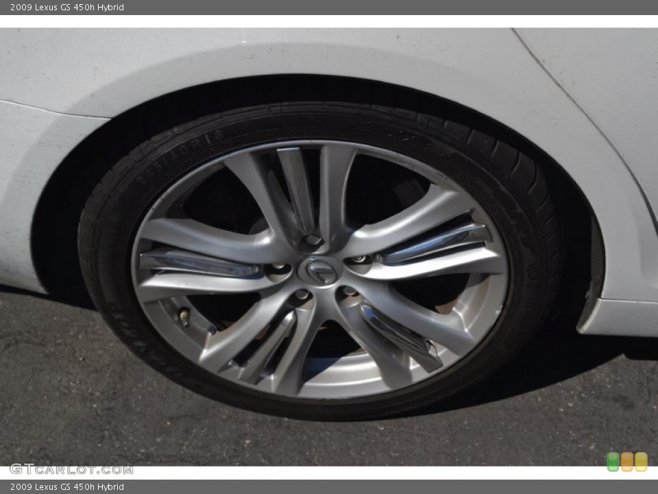 2009 Lexus GS 450h Hybrid Wheel and Tire Photo #68256638