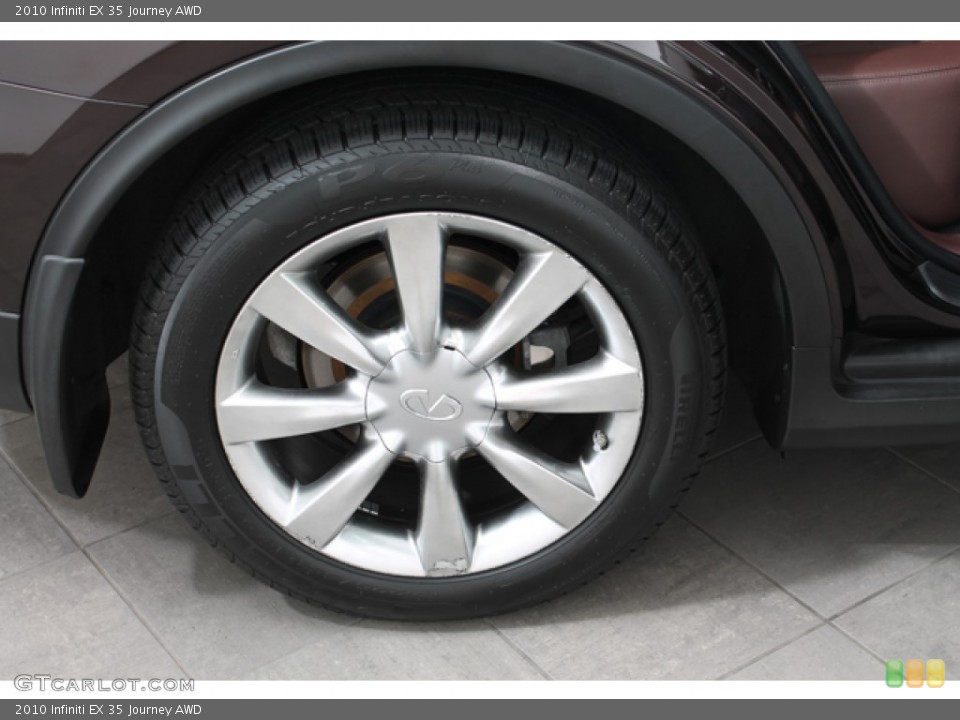 2010 Infiniti EX 35 Journey AWD Wheel and Tire Photo #68260897