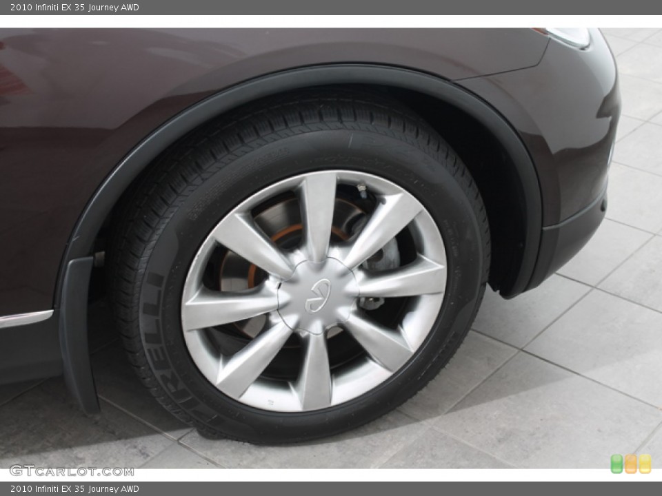 2010 Infiniti EX 35 Journey AWD Wheel and Tire Photo #68260924