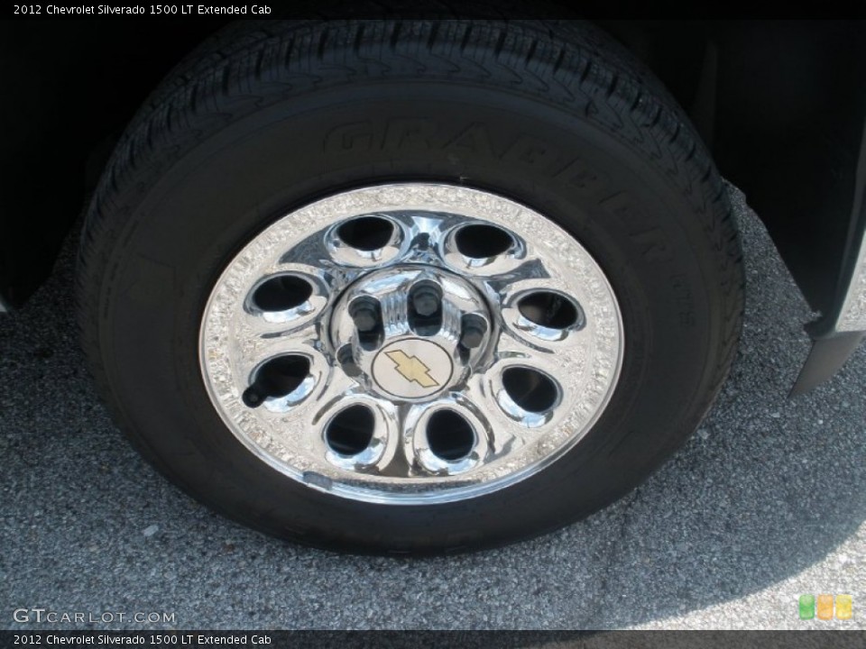 2012 Chevrolet Silverado 1500 LT Extended Cab Wheel and Tire Photo #68261875