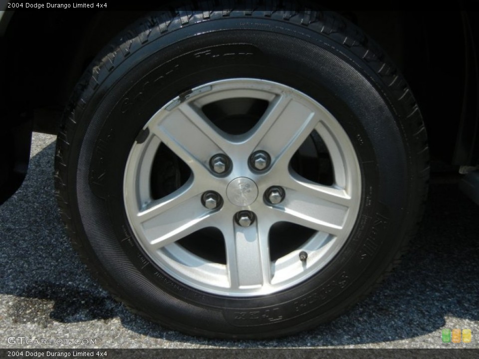 2004 Dodge Durango Limited 4x4 Wheel and Tire Photo #68263216