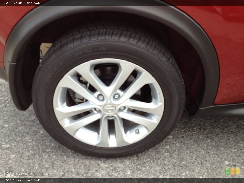 2011 Nissan Juke S AWD Wheel and Tire Photo #68266550