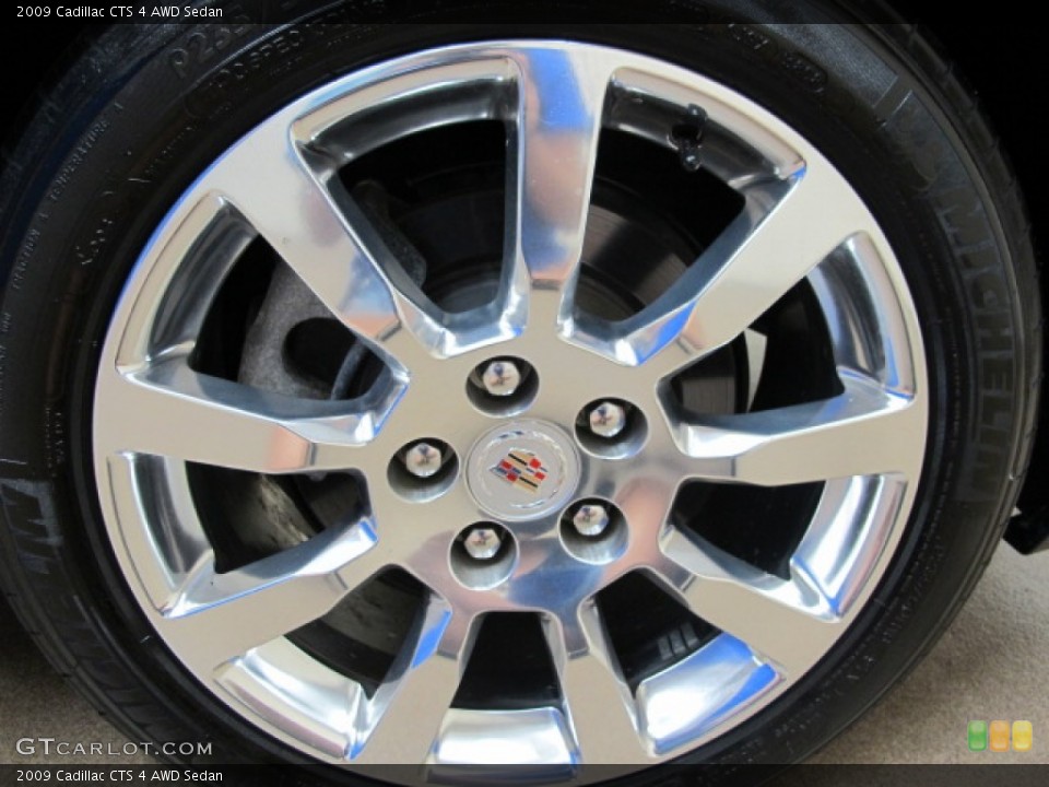 2009 Cadillac CTS 4 AWD Sedan Wheel and Tire Photo #68267153