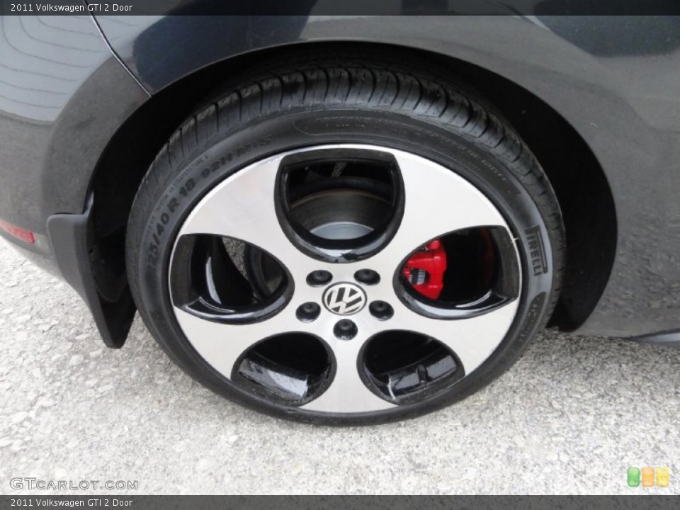 2011 Volkswagen GTI 2 Door Wheel and Tire Photo #68268575