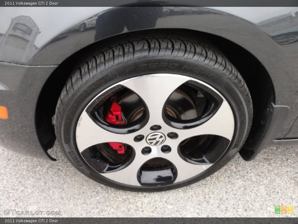 2011 Volkswagen GTI 2 Door Wheel and Tire Photo #68268623