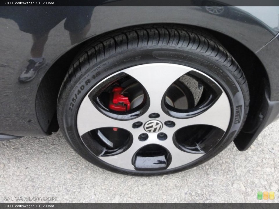 2011 Volkswagen GTI 2 Door Wheel and Tire Photo #68268638