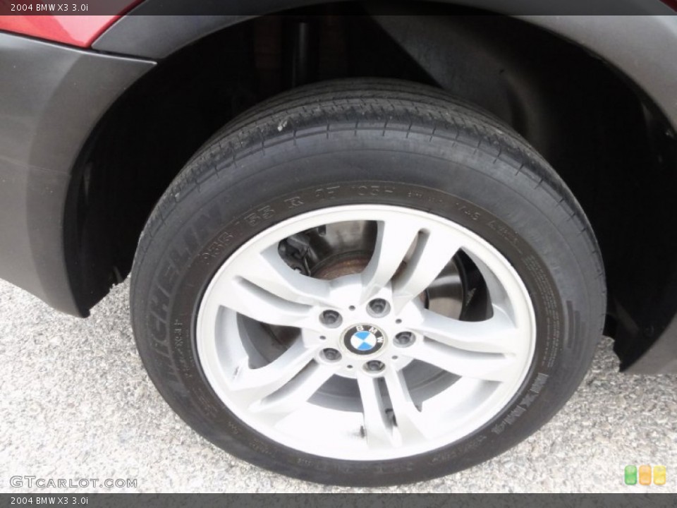 2004 BMW X3 3.0i Wheel and Tire Photo #68269838