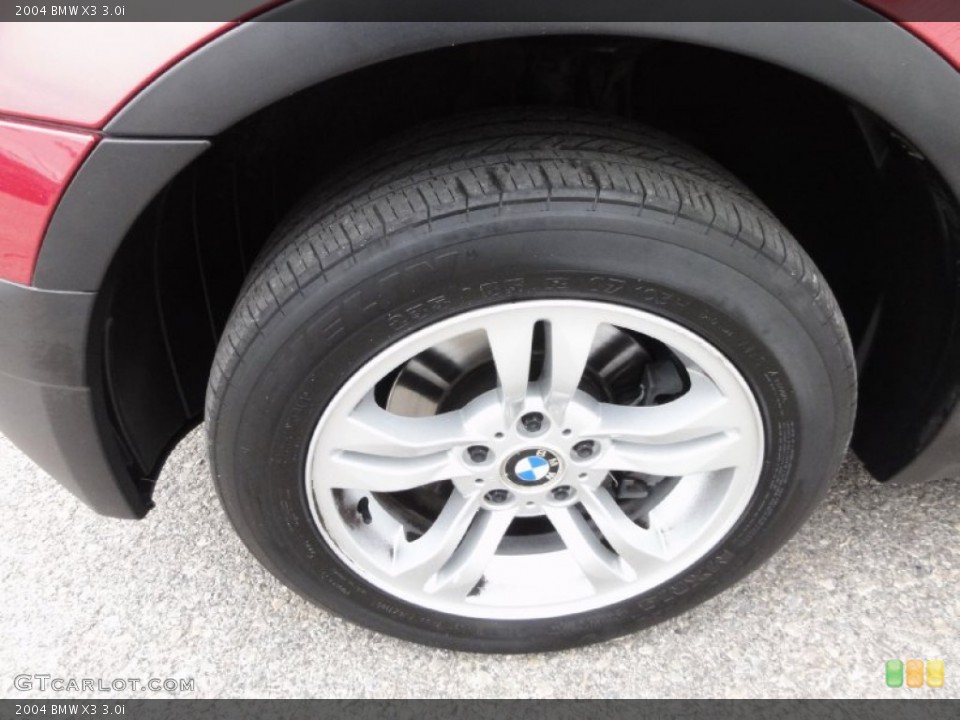 2004 BMW X3 3.0i Wheel and Tire Photo #68269886
