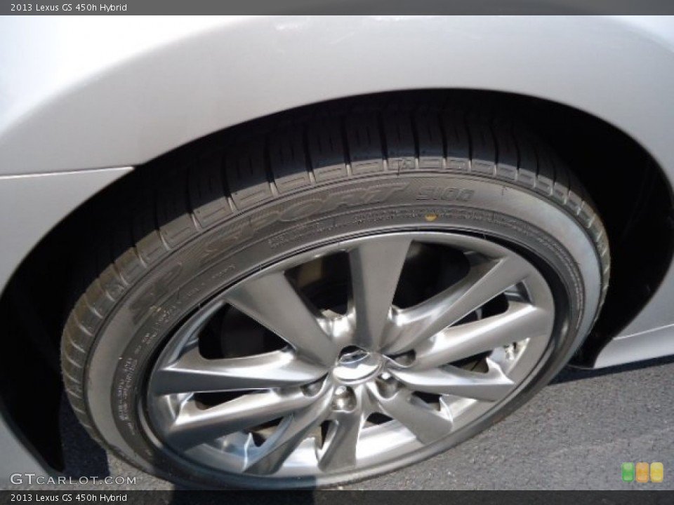 2013 Lexus GS 450h Hybrid Wheel and Tire Photo #68270915