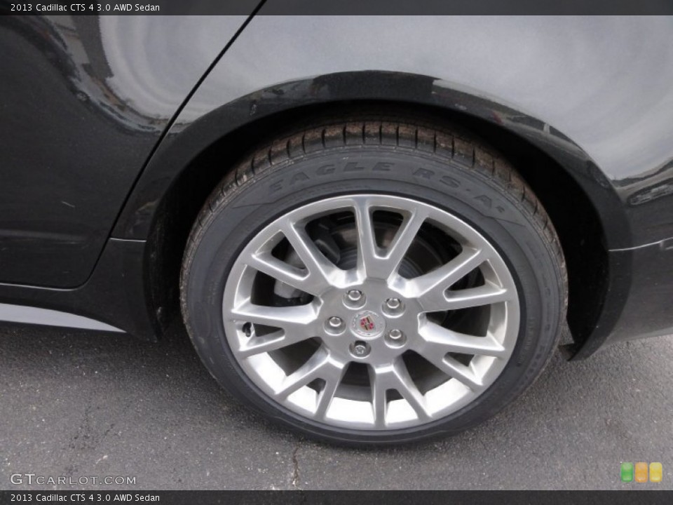2013 Cadillac CTS 4 3.0 AWD Sedan Wheel and Tire Photo #68272775