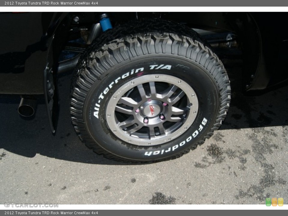 2012 Toyota Tundra TRD Rock Warrior CrewMax 4x4 Wheel and Tire Photo #68273813