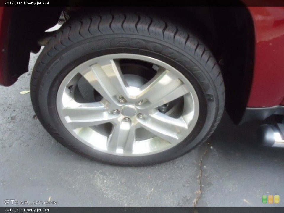 2012 Jeep Liberty Jet 4x4 Wheel and Tire Photo #68274617