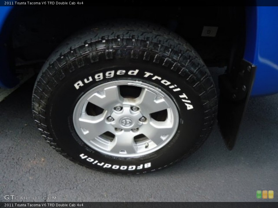 2011 Toyota Tacoma V6 TRD Double Cab 4x4 Wheel and Tire Photo #68276888