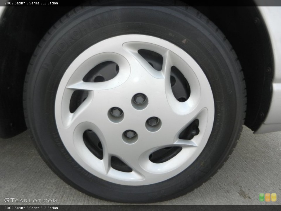 2002 Saturn S Series SL2 Sedan Wheel and Tire Photo #68278343