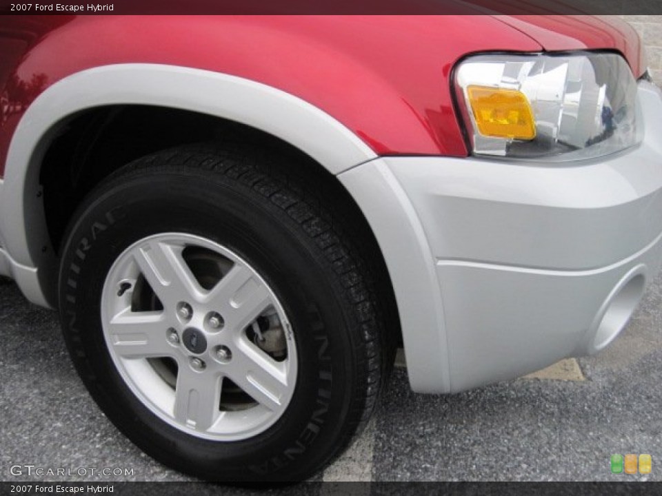 2007 Ford Escape Hybrid Wheel and Tire Photo #68280167