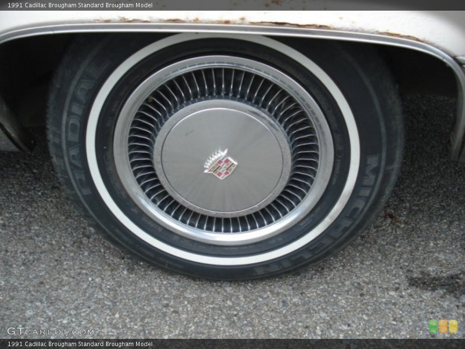 1991 Cadillac Brougham Wheels and Tires