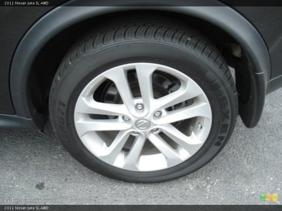 2011 Nissan Juke SL AWD Wheel and Tire Photo #68283995