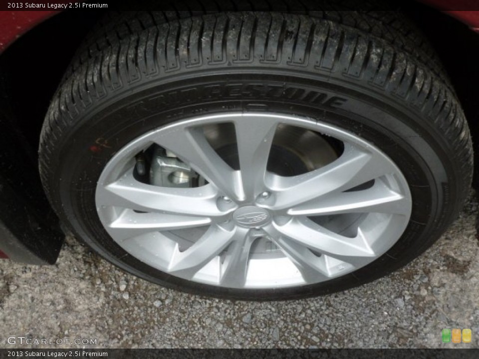2013 Subaru Legacy 2.5i Premium Wheel and Tire Photo #68291144