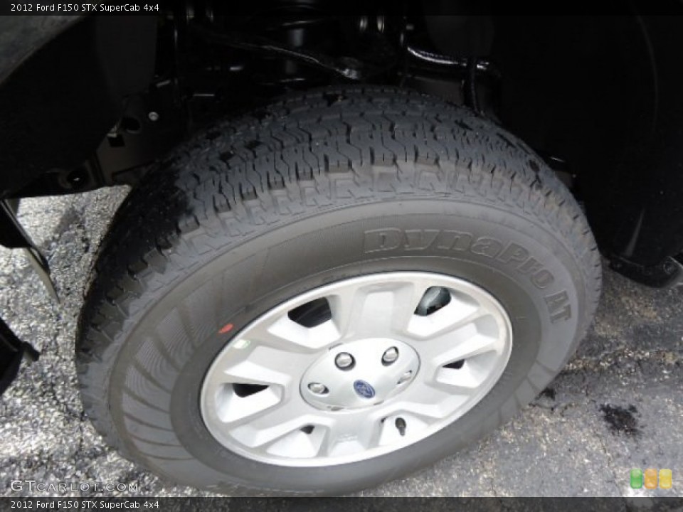 2012 Ford F150 STX SuperCab 4x4 Wheel and Tire Photo #68291751