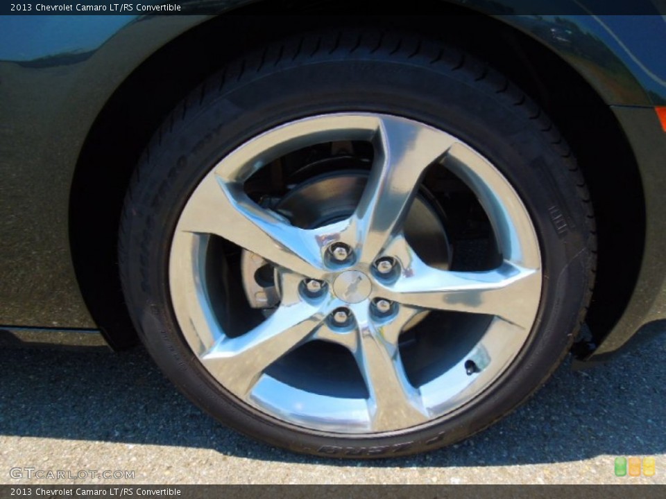 2013 Chevrolet Camaro LT/RS Convertible Wheel and Tire Photo #68293088