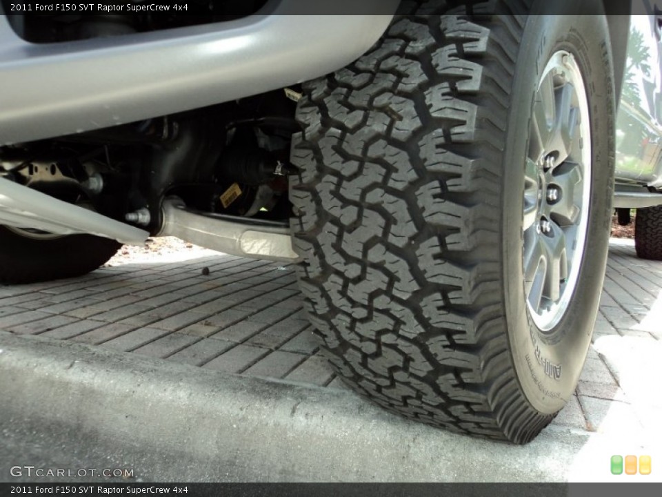 2011 Ford F150 SVT Raptor SuperCrew 4x4 Wheel and Tire Photo #68293532