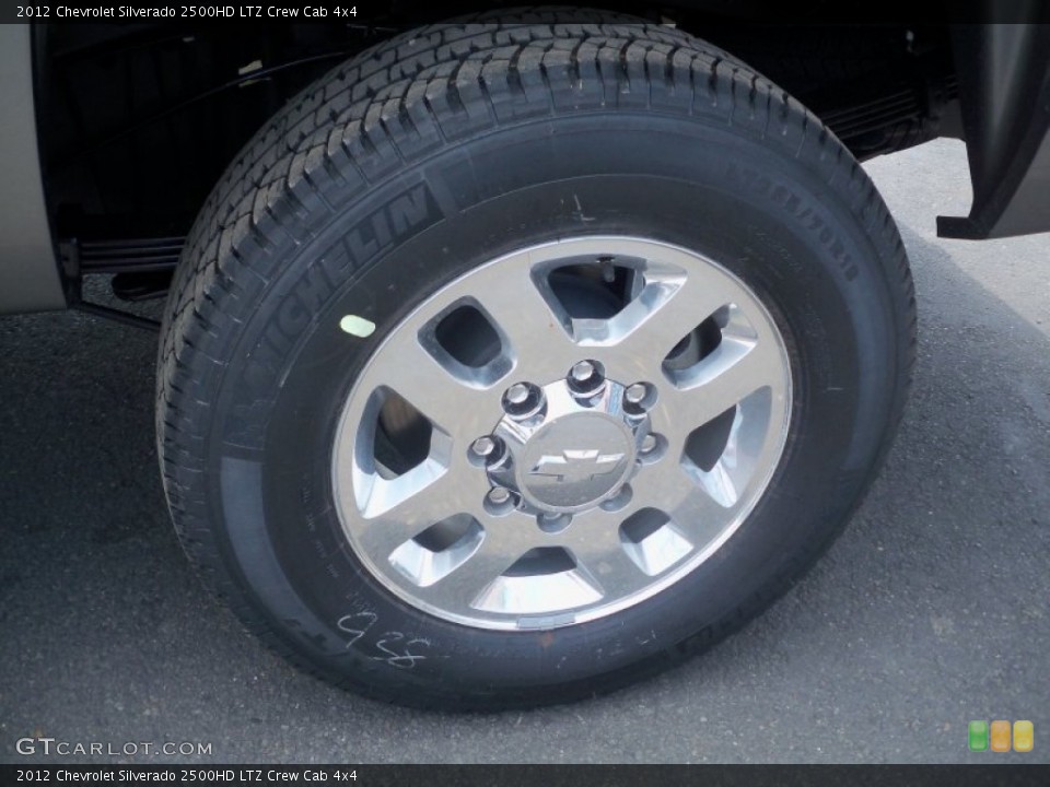 2012 Chevrolet Silverado 2500HD LTZ Crew Cab 4x4 Wheel and Tire Photo #68303690