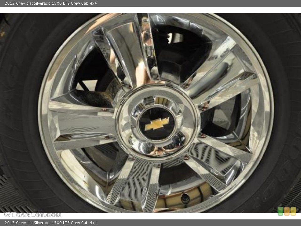2013 Chevrolet Silverado 1500 LTZ Crew Cab 4x4 Wheel and Tire Photo #68314820