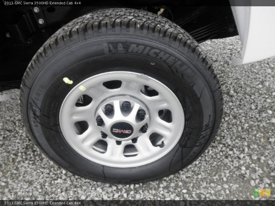 2013 GMC Sierra 3500HD Extended Cab 4x4 Wheel and Tire Photo #68317985