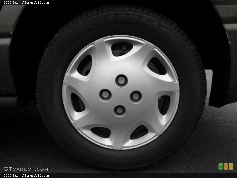 2000 Saturn S Series SL1 Sedan Wheel and Tire Photo #68324594