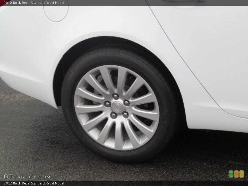 2012 Buick Regal  Wheel and Tire Photo #68325689