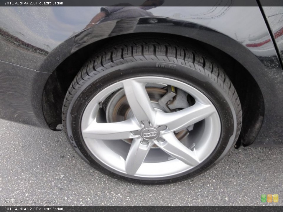 2011 Audi A4 2.0T quattro Sedan Wheel and Tire Photo #68325701