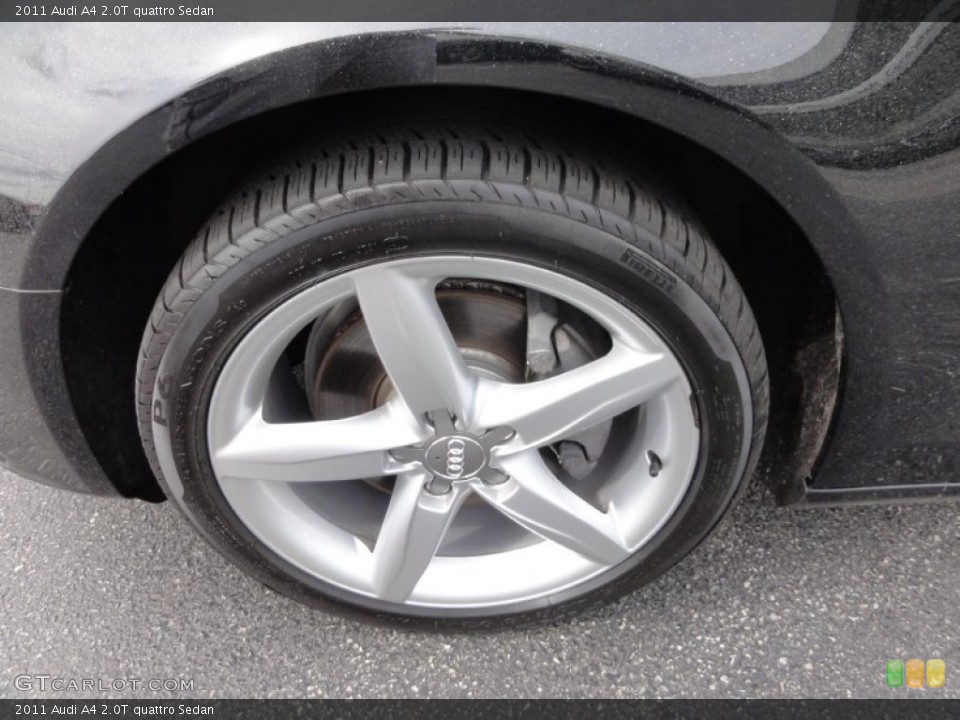 2011 Audi A4 2.0T quattro Sedan Wheel and Tire Photo #68325740
