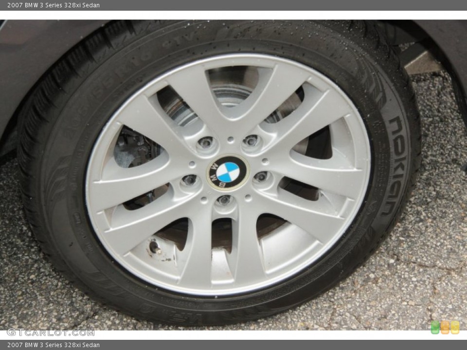 2007 BMW 3 Series 328xi Sedan Wheel and Tire Photo #68330522