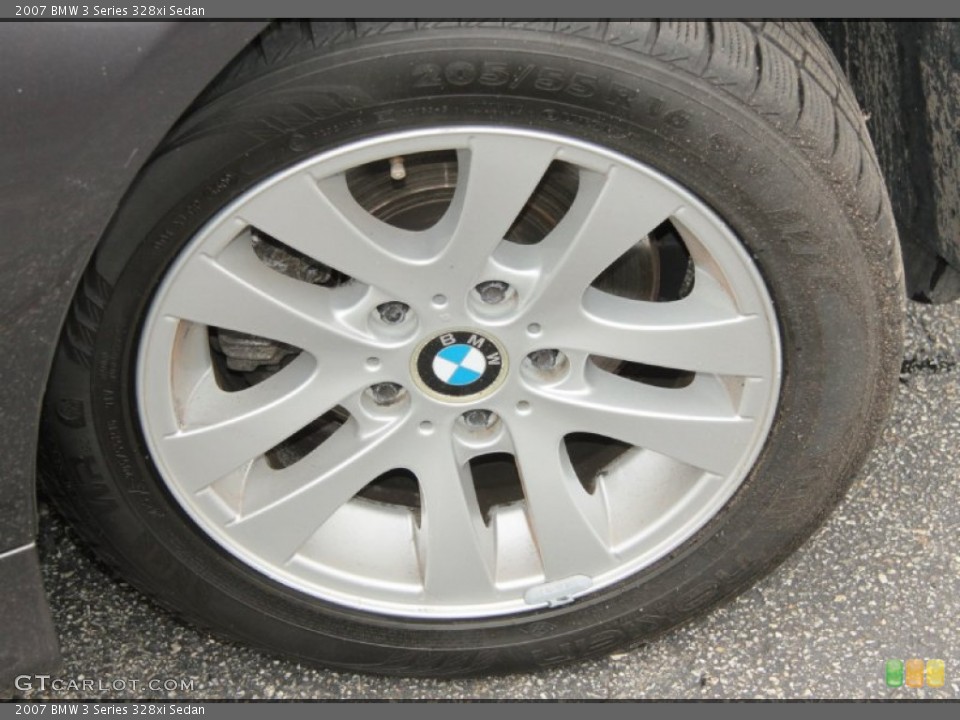 2007 BMW 3 Series 328xi Sedan Wheel and Tire Photo #68330531