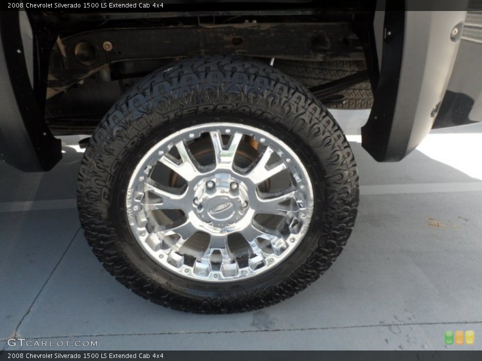 2008 Chevrolet Silverado 1500 Custom Wheel and Tire Photo #68334086
