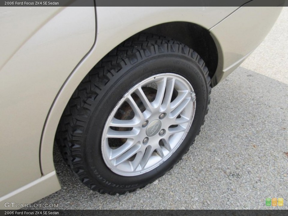 2006 Ford Focus ZX4 SE Sedan Wheel and Tire Photo #68338034