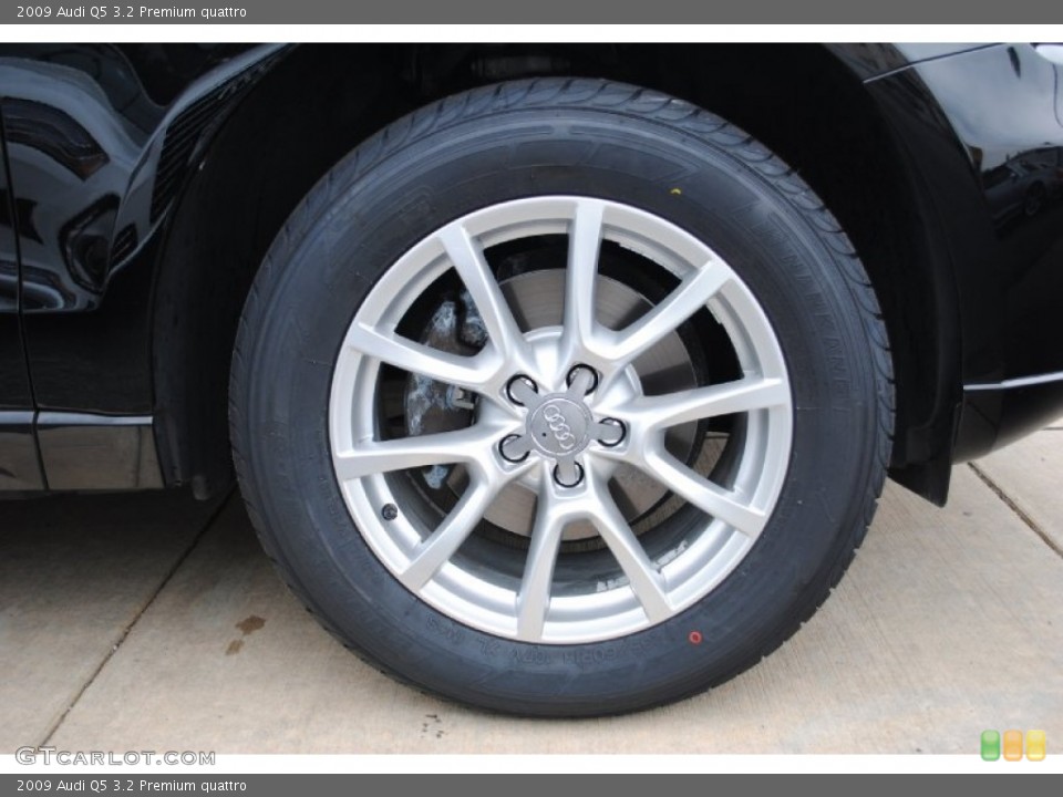 2009 Audi Q5 3.2 Premium quattro Wheel and Tire Photo #68338646