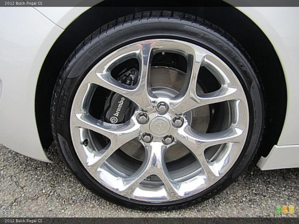 2012 Buick Regal GS Wheel and Tire Photo #68344249