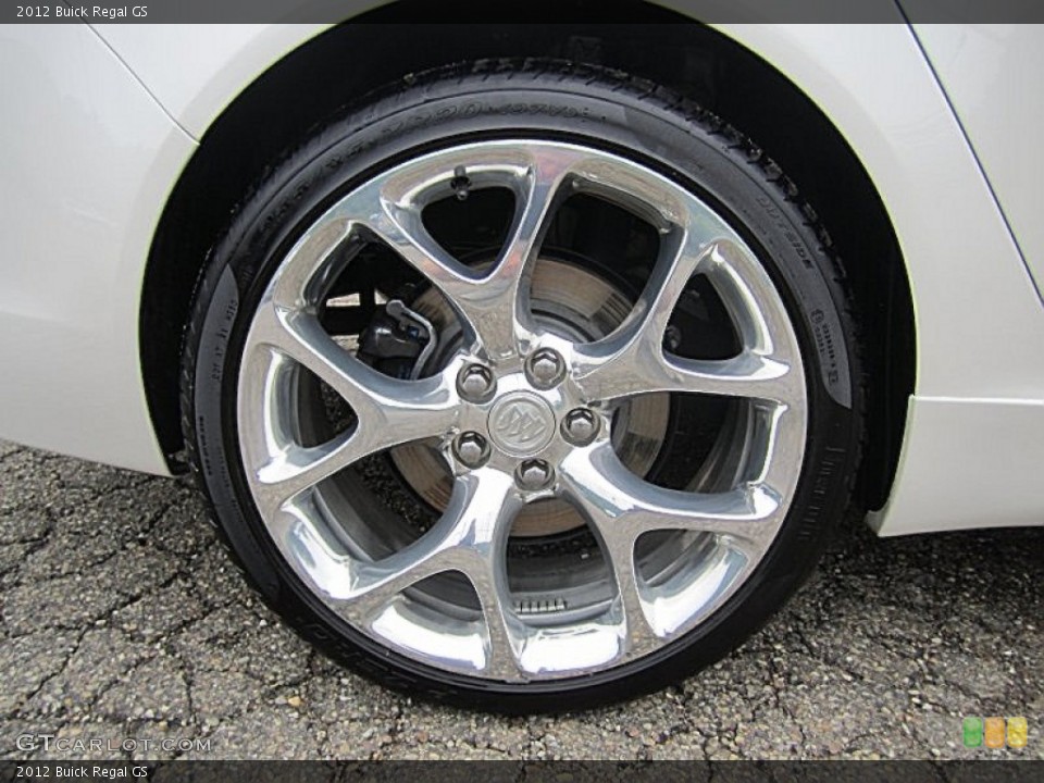 2012 Buick Regal GS Wheel and Tire Photo #68344267