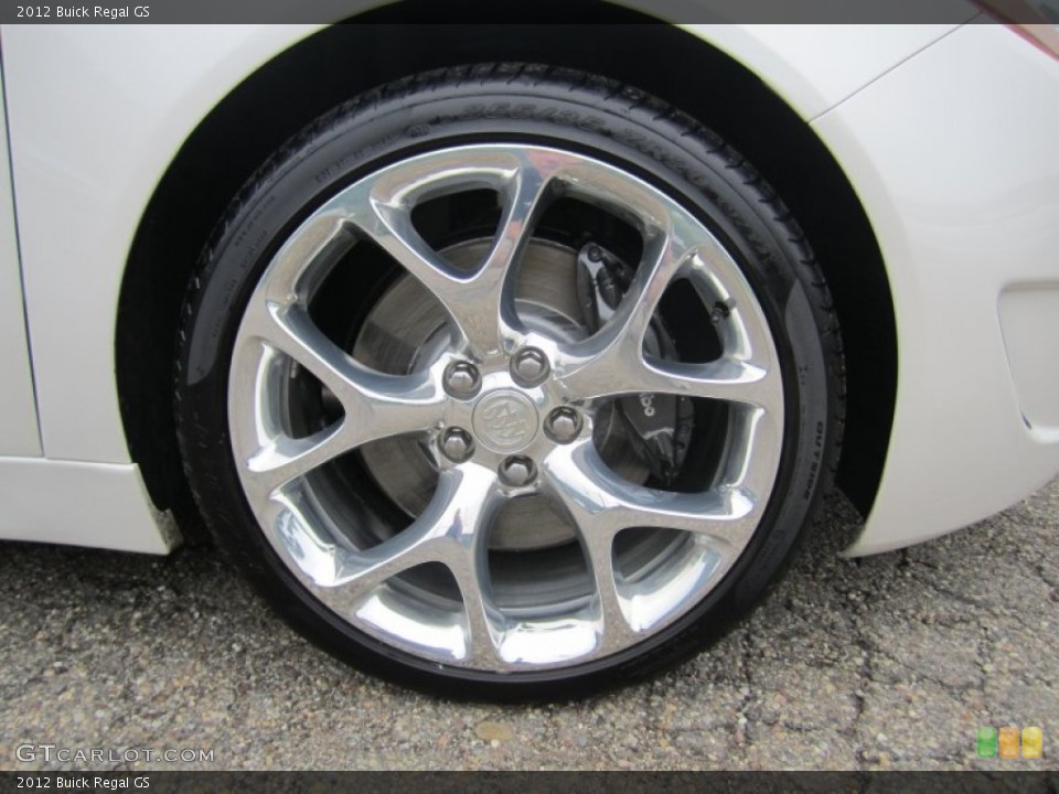 2012 Buick Regal GS Wheel and Tire Photo #68344276