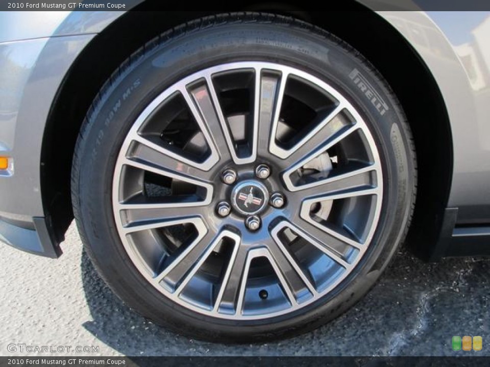 2010 Ford Mustang GT Premium Coupe Wheel and Tire Photo #68358102