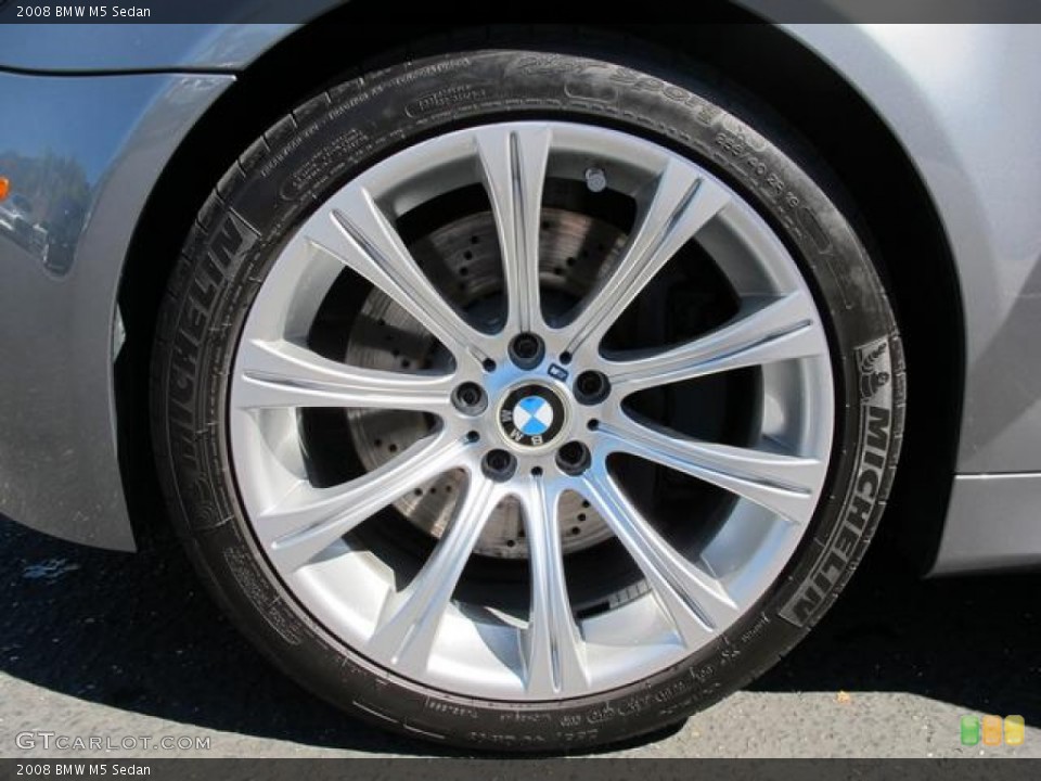 2008 BMW M5 Sedan Wheel and Tire Photo #68358225