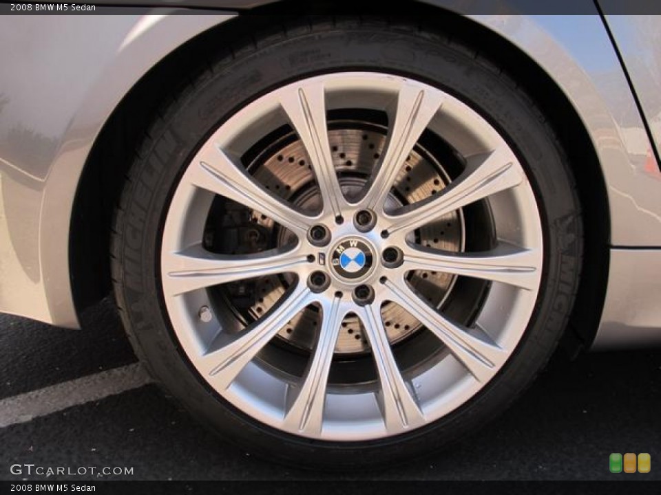 2008 BMW M5 Sedan Wheel and Tire Photo #68358231