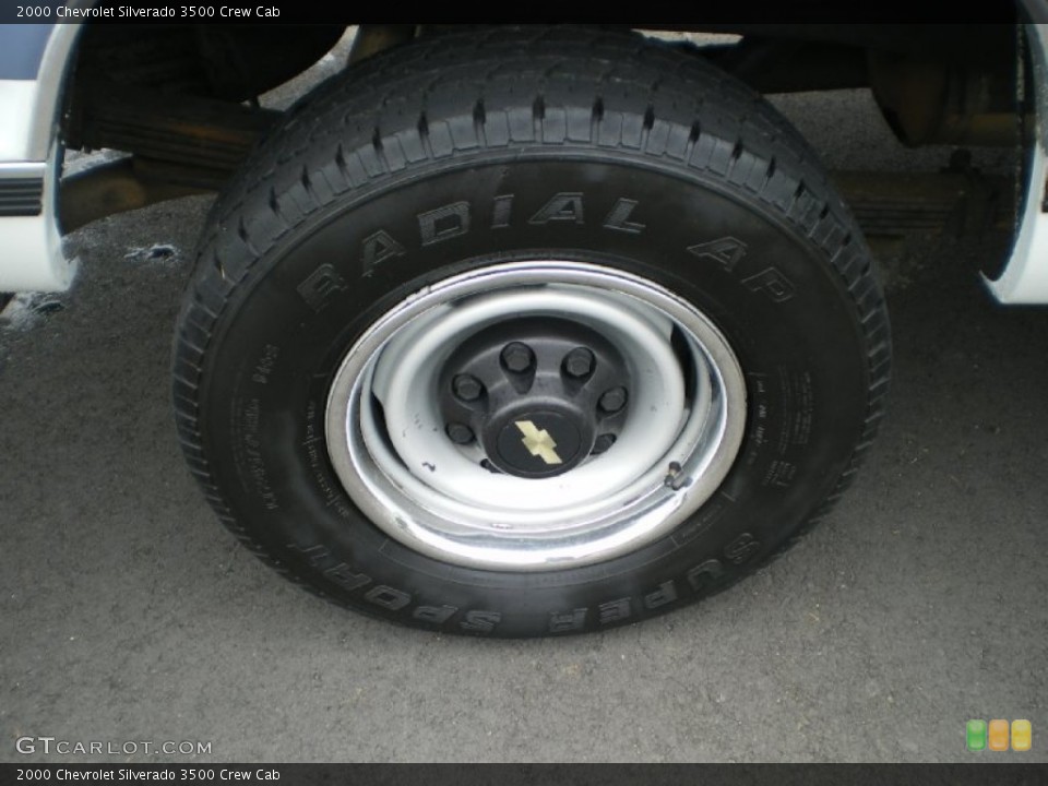 2000 Chevrolet Silverado 3500 Crew Cab Wheel and Tire Photo #68362051
