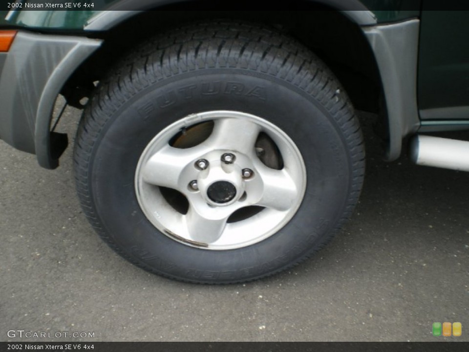 2002 Nissan Xterra SE V6 4x4 Wheel and Tire Photo #68362366