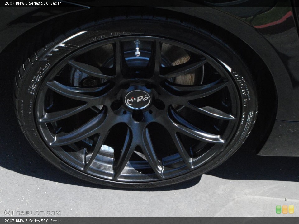 2007 BMW 5 Series Custom Wheel and Tire Photo #68363008