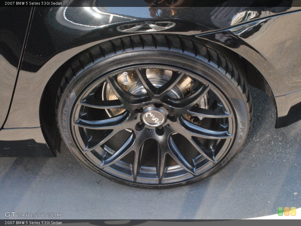 2007 BMW 5 Series Custom Wheel and Tire Photo #68363059